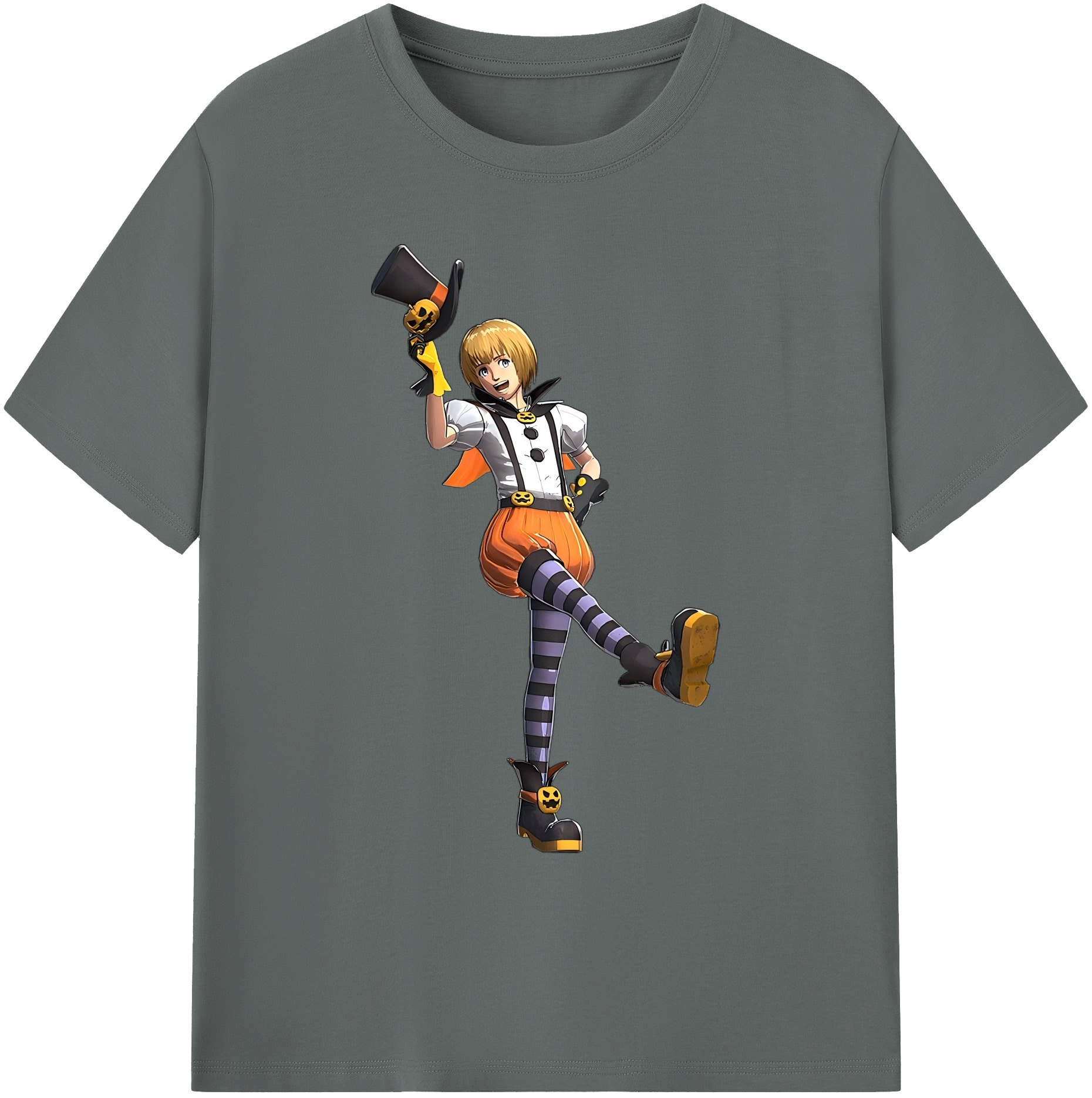 （画像用） 進撃の巨人 アルミン·アルレルト Attack on Titan Armin Arlert 綿100％ メンズ半袖Tシャツ｜肌触りやわらか＆通気性